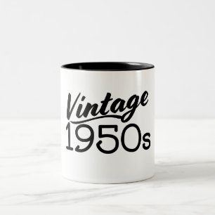 Tasse 2 Couleurs Vintage années 1950