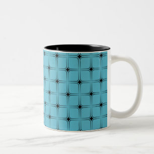 Tasse 2 Couleurs Vintage Bliss Mug, Turquoise