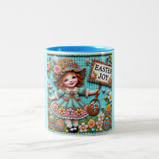 Tasse 2 Couleurs VINTAGE FILLE~ Très douce
