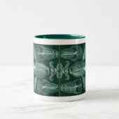 Tasse 2 Couleurs Vintage Haeckel (Centre)