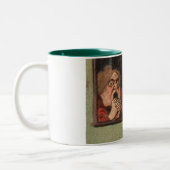 Tasse 2 Couleurs Vintage Halloween (Gauche)