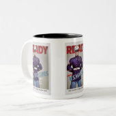 Tasse 2 Couleurs Vintage Marine Recruiting (Devant gauche)