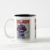 Tasse 2 Couleurs Vintage Marine Recruiting (Gauche)