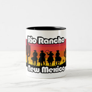 Tasse 2 Couleurs Vintage Rio Rancho Nouveau-Mexique