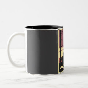 Tasse 2 Couleurs Vintage voyage du parc national ACADIA