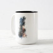 Tasse 2 Couleurs Violon (Devant gauche)