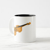 Tasse 2 Couleurs Violon (Devant gauche)