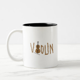 Tasse 2 Couleurs Violon
