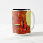 TASSE 2 COULEURS VIOLON (Devant droit)