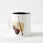 Tasse 2 Couleurs Violon (Devant gauche)
