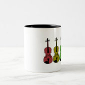 Tasse 2 Couleurs Violon coloré (Centre)