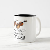 Tasse 2 Couleurs Violon ou violon ? ? ? (Devant droit)