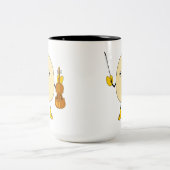 Tasse 2 Couleurs Violoniste d'Egghead (Centre)