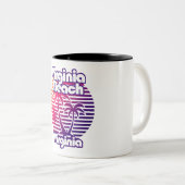 Tasse 2 Couleurs Virginia Beach (Devant droit)