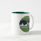 Tasse 2 Couleurs Virginia Capital Trail (Devant droit)