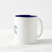 Tasse 2 Couleurs Virginie-Occidentale (Devant droit)