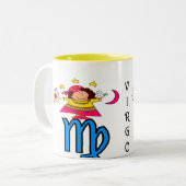 TASSE 2 COULEURS VIRGO EARTH MAMA (Devant gauche)