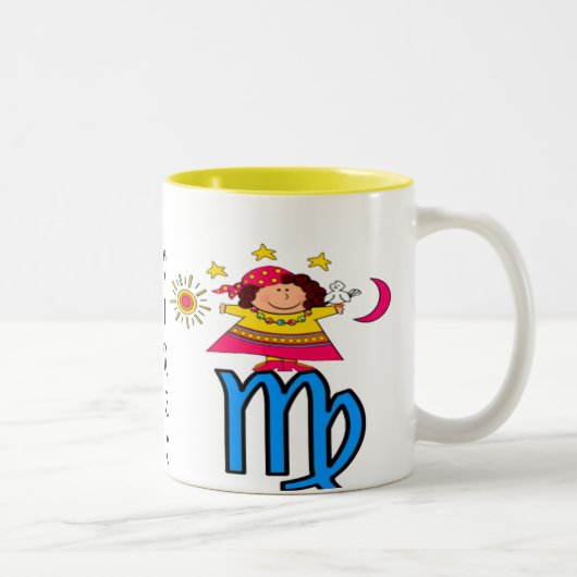 TASSE 2 COULEURS VIRGO EARTH MAMA (Droit)