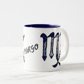 Tasse 2 Couleurs Virgo ziqpu (Devant droit)