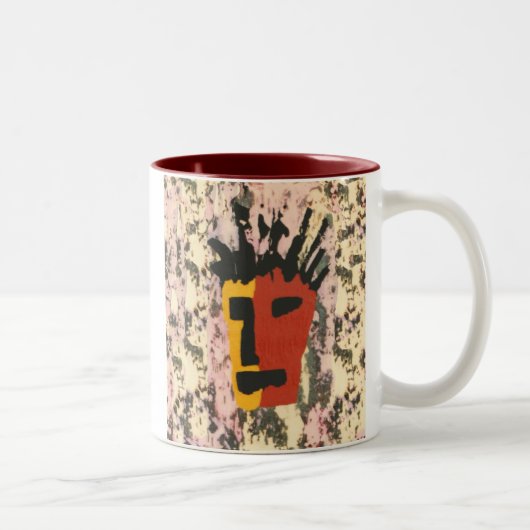 Tasse 2 Couleurs Visage (Droit)