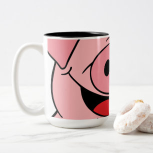 Tasse 2 Couleurs Visage de porc
