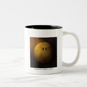 Tasse 2 Couleurs visage heureux baroque