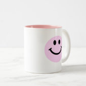 Tasse 2 Couleurs Visage rose (Devant droit)