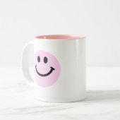Tasse 2 Couleurs Visage rose (Devant gauche)