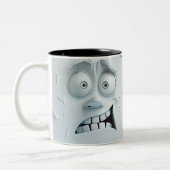 Tasse 2 Couleurs Visage Sarcastique 3D (Gauche)
