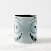 Tasse 2 Couleurs Visage Sarcastique 3D (Centre)