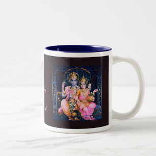 Tasse 2 Couleurs Vishnu & Lakshmi Mug, Coupe