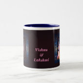 Tasse 2 Couleurs Vishnu & Lakshmi Mug, Coupe (Centre)