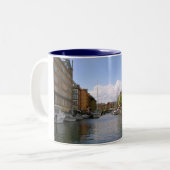 Tasse 2 Couleurs Visite de canal, Copenhague (Devant gauche)
