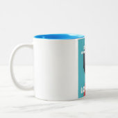 Tasse 2 Couleurs Visite impression d'art de Londres. (Gauche)