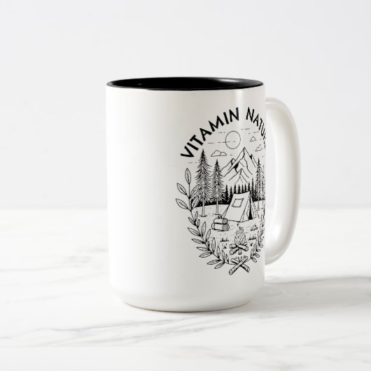 Tasse 2 Couleurs Vitamine Nature (Devant droit)