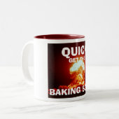 Tasse 2 Couleurs Vite, obtenez le BICARBONATE DE SOUDE ! (Devant gauche)