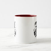 Tasse 2 Couleurs Vitesse Altitude Courage Aviation Réacteur Concept (Centre)