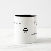 TASSE 2 COULEURS VITESSE !. , APPAREIL-PHOTO ! … ACTON !. (Centre)