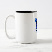 Tasse 2 Couleurs Vitesse Néon (Gauche)