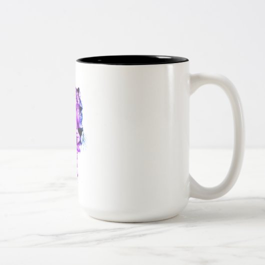 Tasse 2 Couleurs Vitesse Néon (Droit)