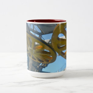 Tasse 2 Couleurs Vitesses de funiculaire de Monjuic, tramway