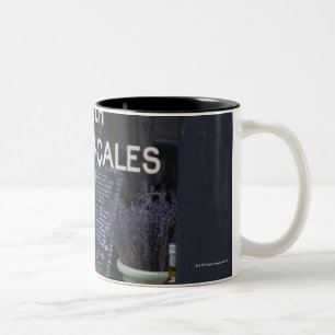 Tasse 2 Couleurs Vitrine d'exposition et vin