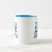 Tasse 2 Couleurs Vivent, aiment, les lamas (Centre)