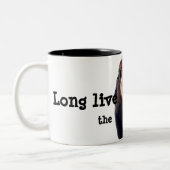 Tasse 2 Couleurs Vivent longtemps le roi ! (Gauche)
