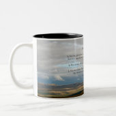 Tasse 2 Couleurs Vivez une bonne vie - Marcus Aurelius (Gauche)