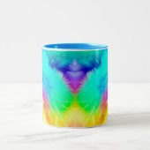 Tasse 2 Couleurs Vivid Rainbow Fluffy Fur Texture-75201 (Centre)