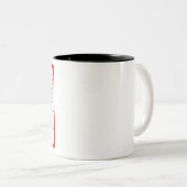 Tasse 2 Couleurs Vladimir Poutine (Devant droit)