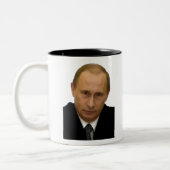 Tasse 2 Couleurs Vladimir Poutine (Gauche)
