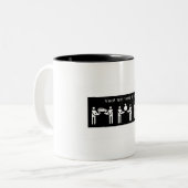 Tasse 2 Couleurs Você tem fome de quê ? (Devant gauche)