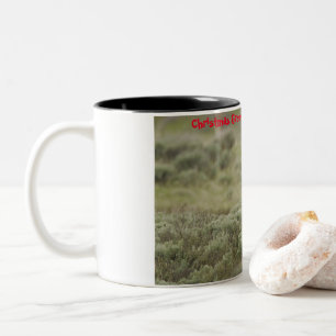 Tasse 2 Couleurs Vœux de Noël Mon Chasseur Cueilleur